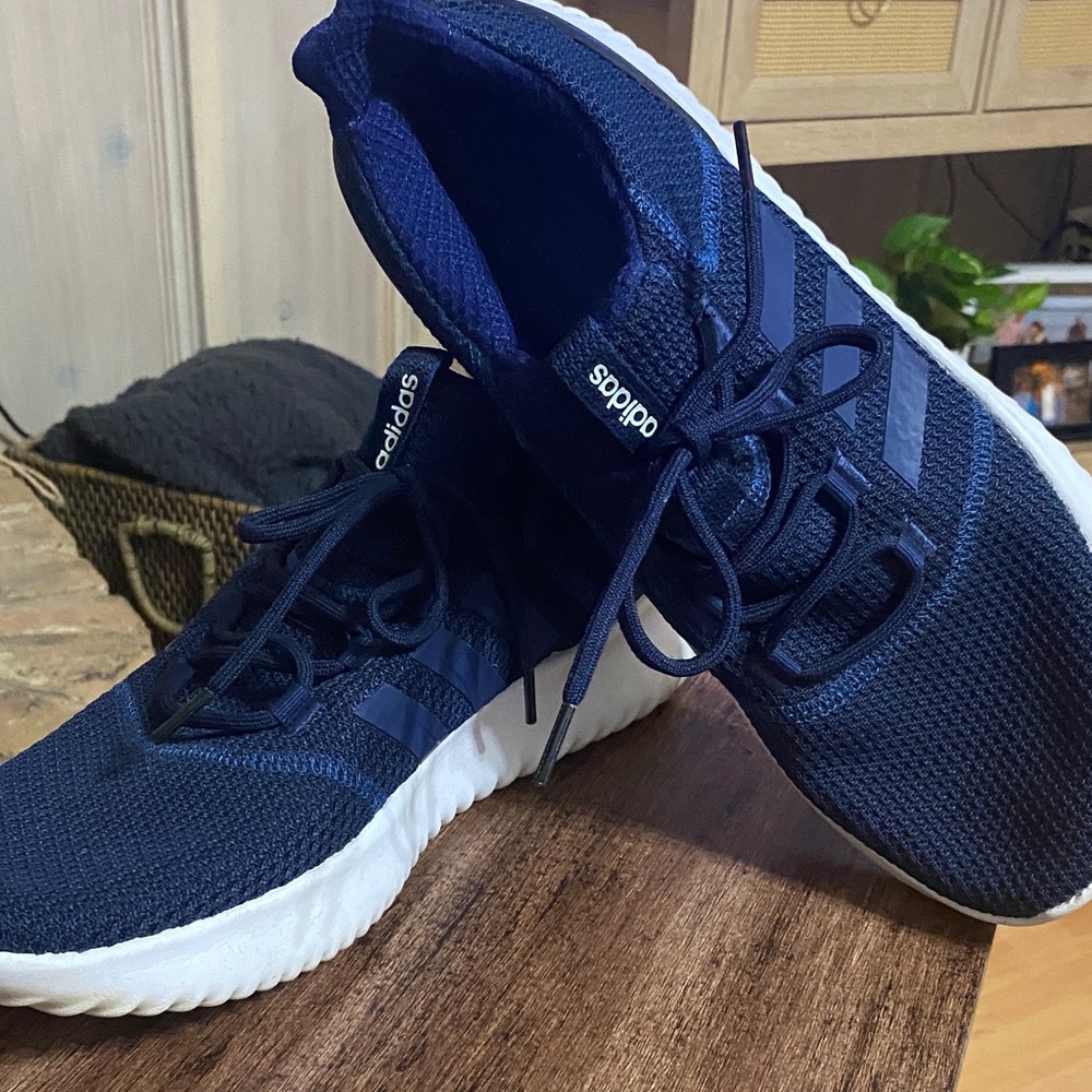 Adidas Men's Deep Blue Athletic Shoes